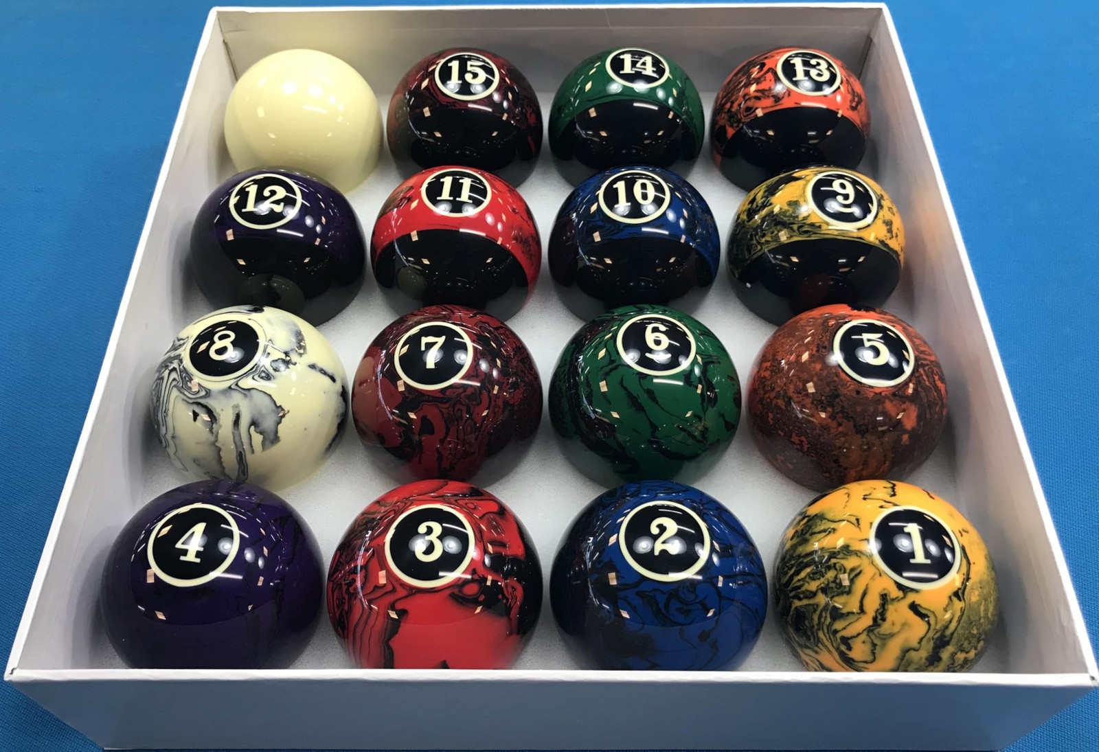 Pro Series Fusion Black Marbelite Ball Set