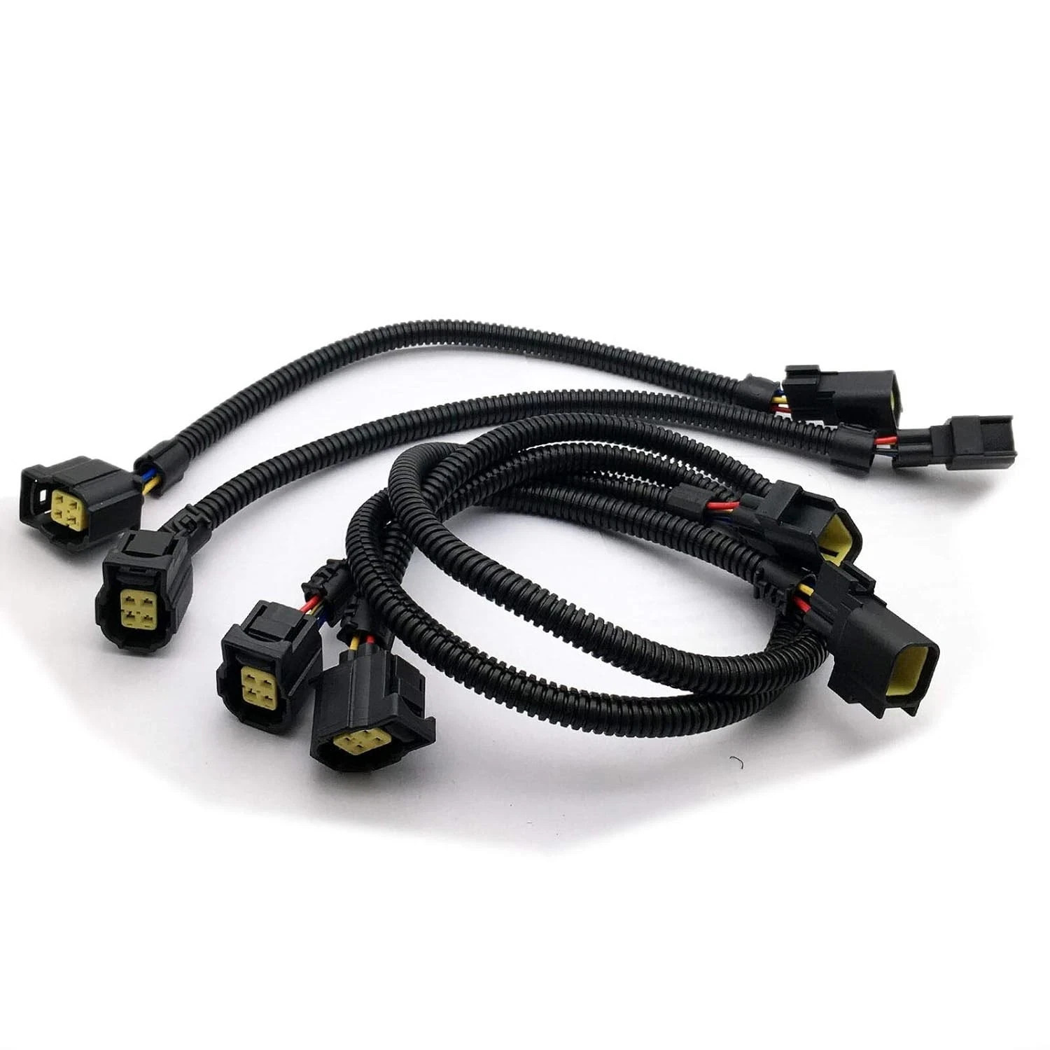4PCS O2 Oxygen Sensor Extension Harness Compatible with Dodge Jeep Chrysler SRT