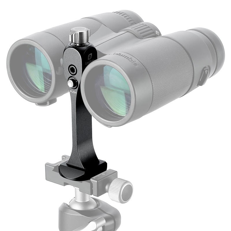 Leofoto BC-03 Hands Free Modular Binoculars Adapter, Arca Tripod Mount, Black