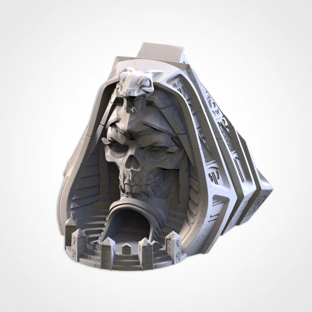 Pharaoh Dice Tower - Resin Tabletop Miniature