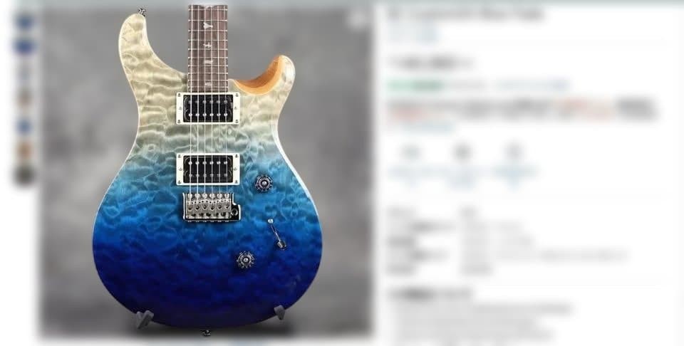 Prs Se Custom 24 Gradation Blue Accessories