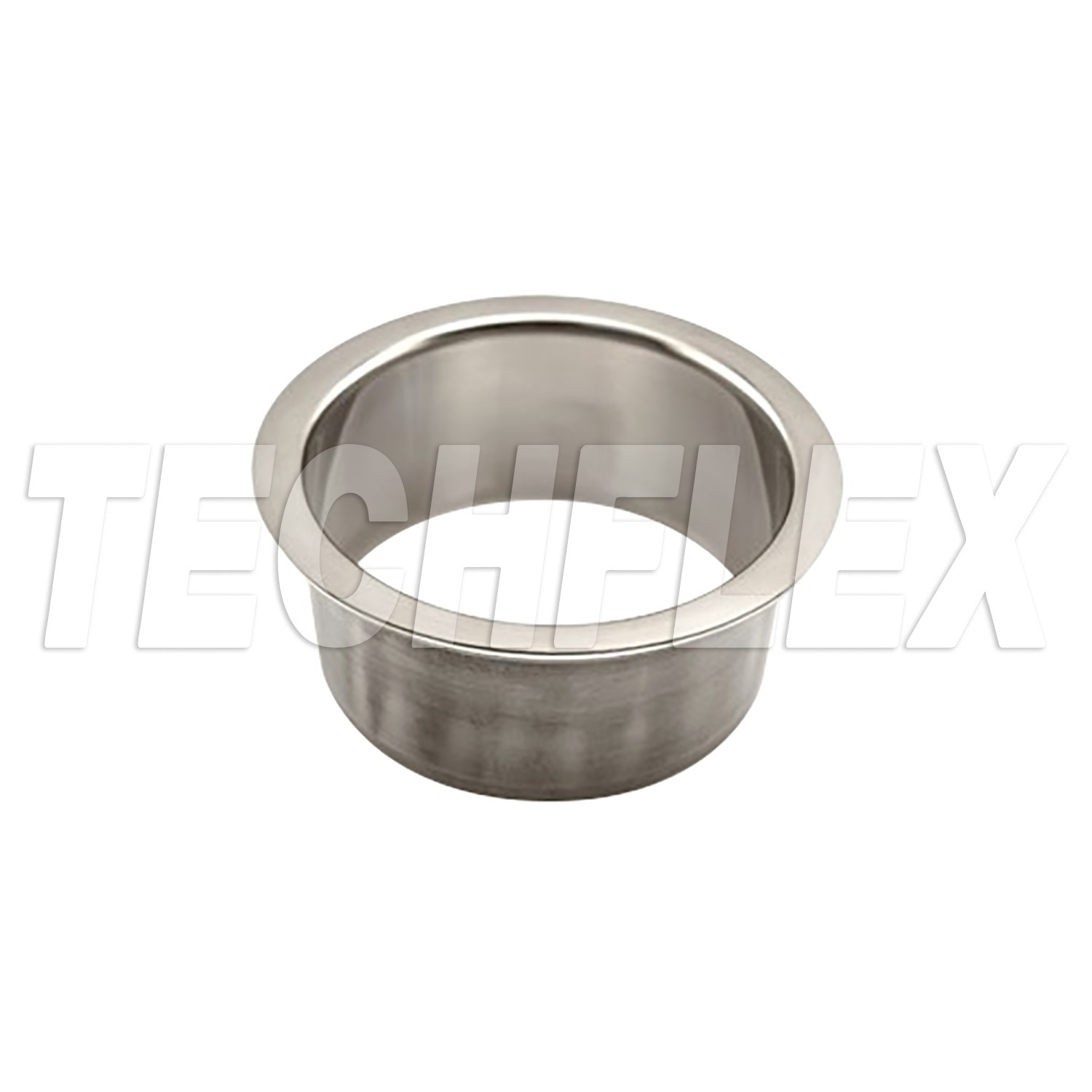 HC-6124-279    4in x 2in Round Polished Stainless Steel Trash Grommet