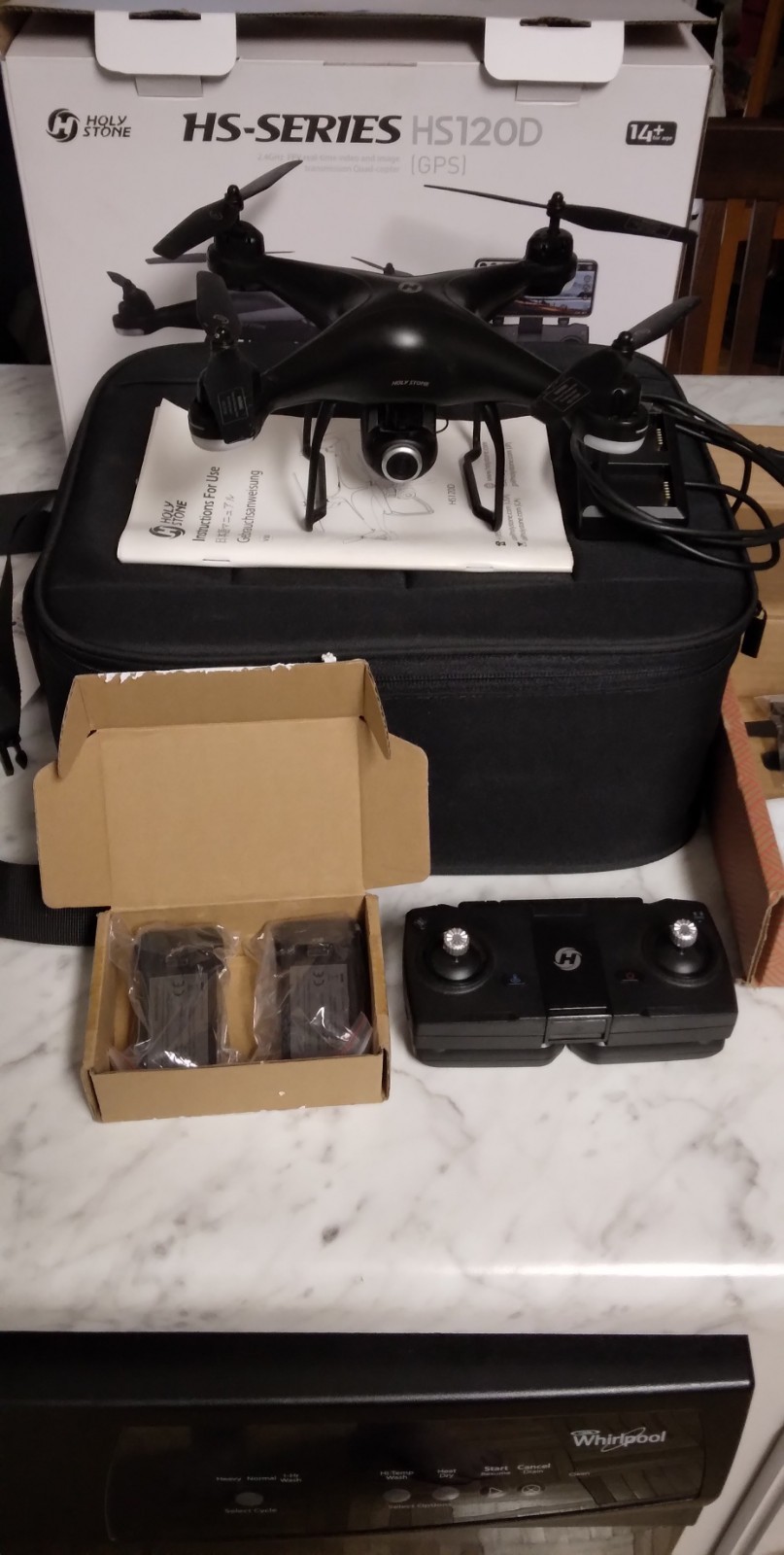 Holy Stone Series HS120D Quadcopter GPS 2.4KGHz Wi-Fi HD Camera