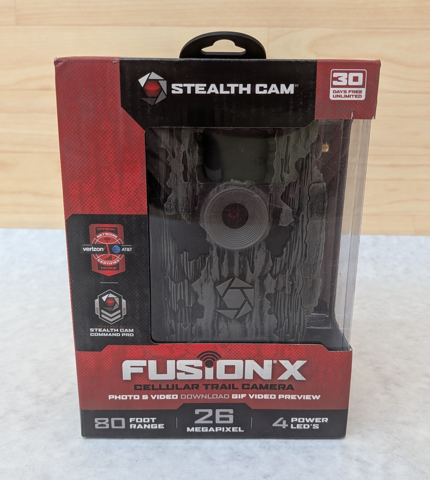 Stealth Cam STC-FVRZWX 26MP Fusion X Dual Cellular Trail Camera