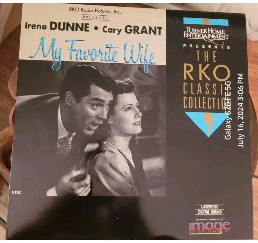 My Favorite Wife (Laserdisc)