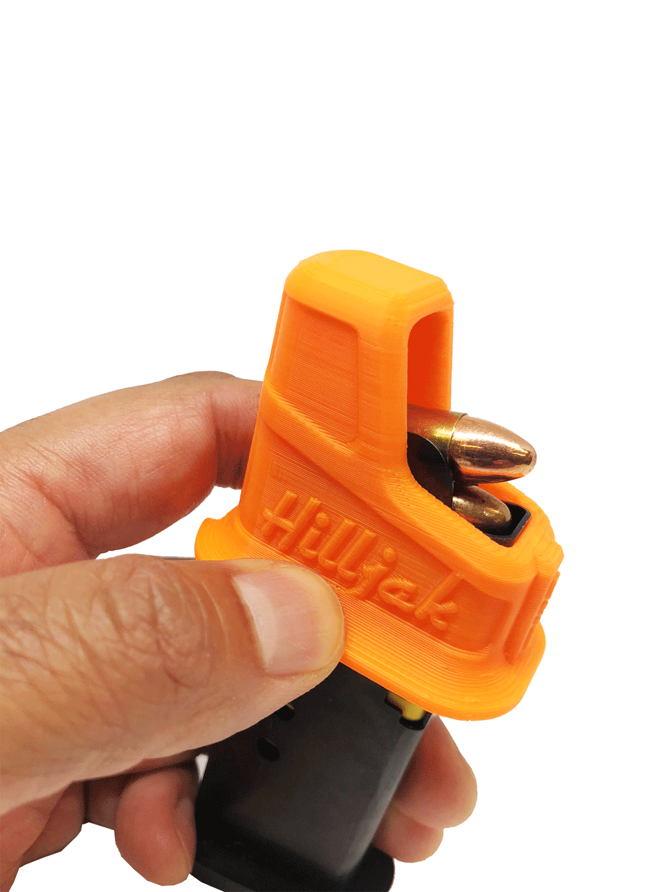 Walther PPS M2, CCP 9mm Single-Stack Magazine Loader by Hilljak, QL9SS Orange
