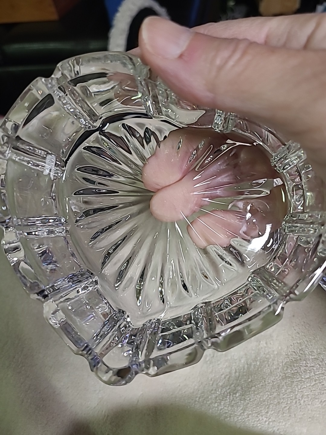 HEART SHAPE TRINKET DISH (BIN H)