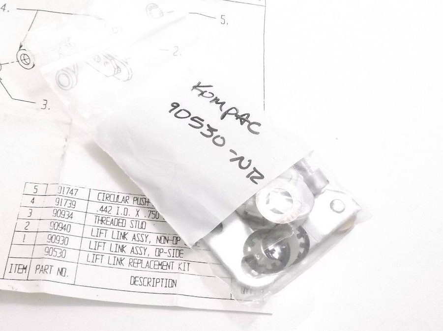 KOMPAC 90530-NR Lift Link Replacement Kit - Prepaid Shipping