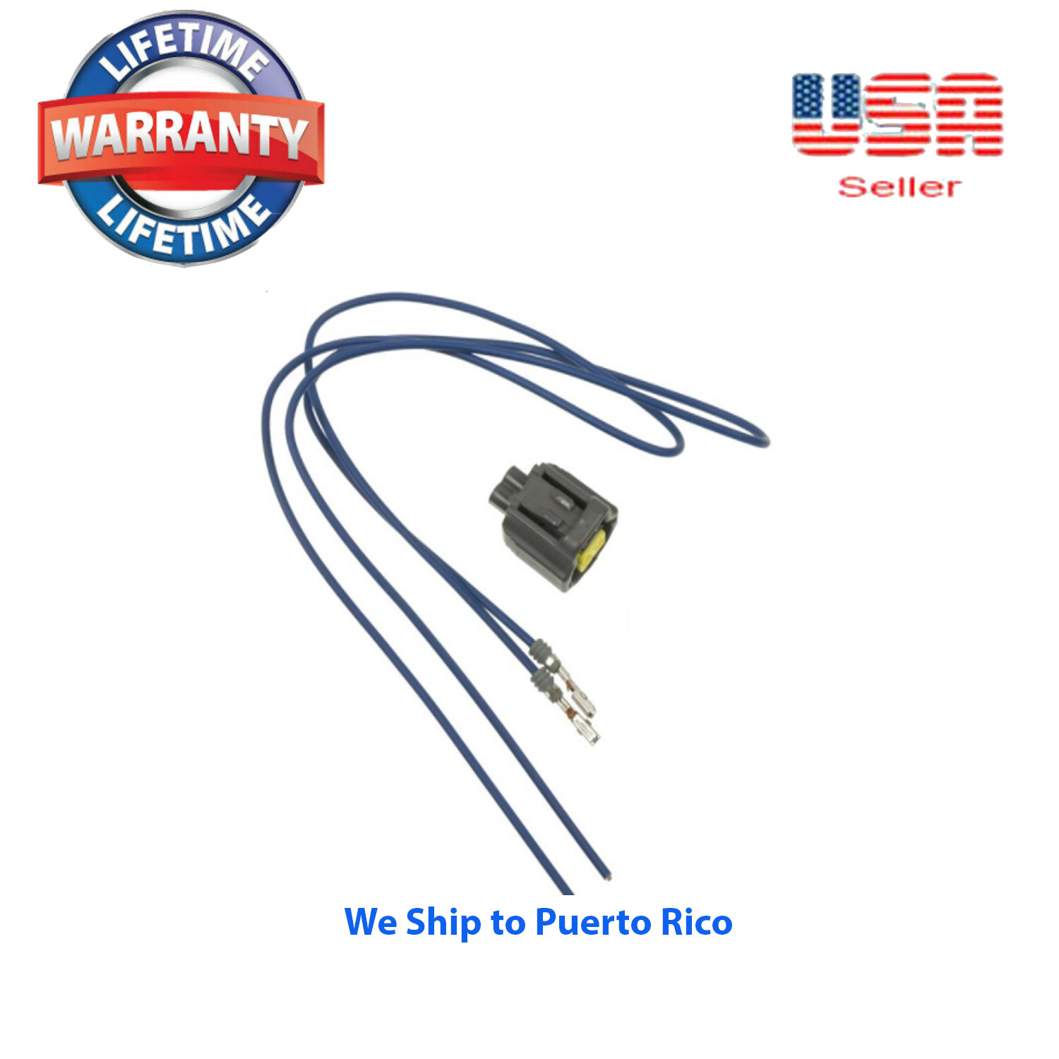 CONNECTOR FOR Coolant Temperature Sensor Fit:Toyota Lexus Mazda Chevrolet Ford