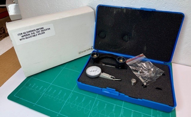 Imperial DTi Dial Test Indicator with Gauge and Adjustable Stand