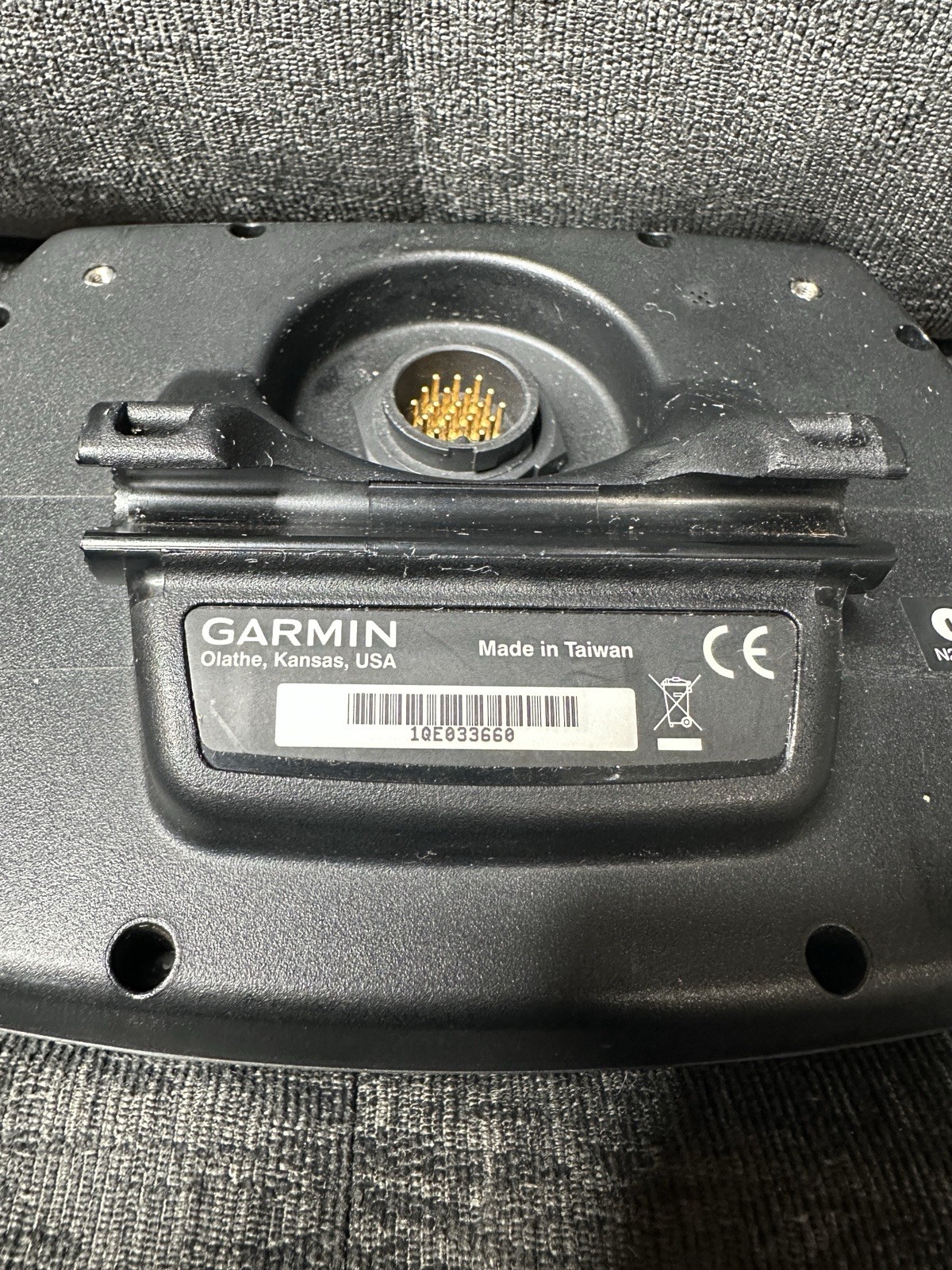 Garmin Fishfinder 140 Gray-Scale Sonar Unit Designed For Small Boats *UNTESTED*