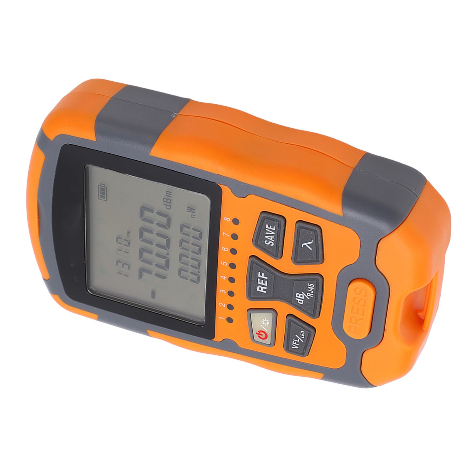 1MW Optical Fiber Power Meter Digital Display Optic Cable Tester ‑70~+10dbm NY