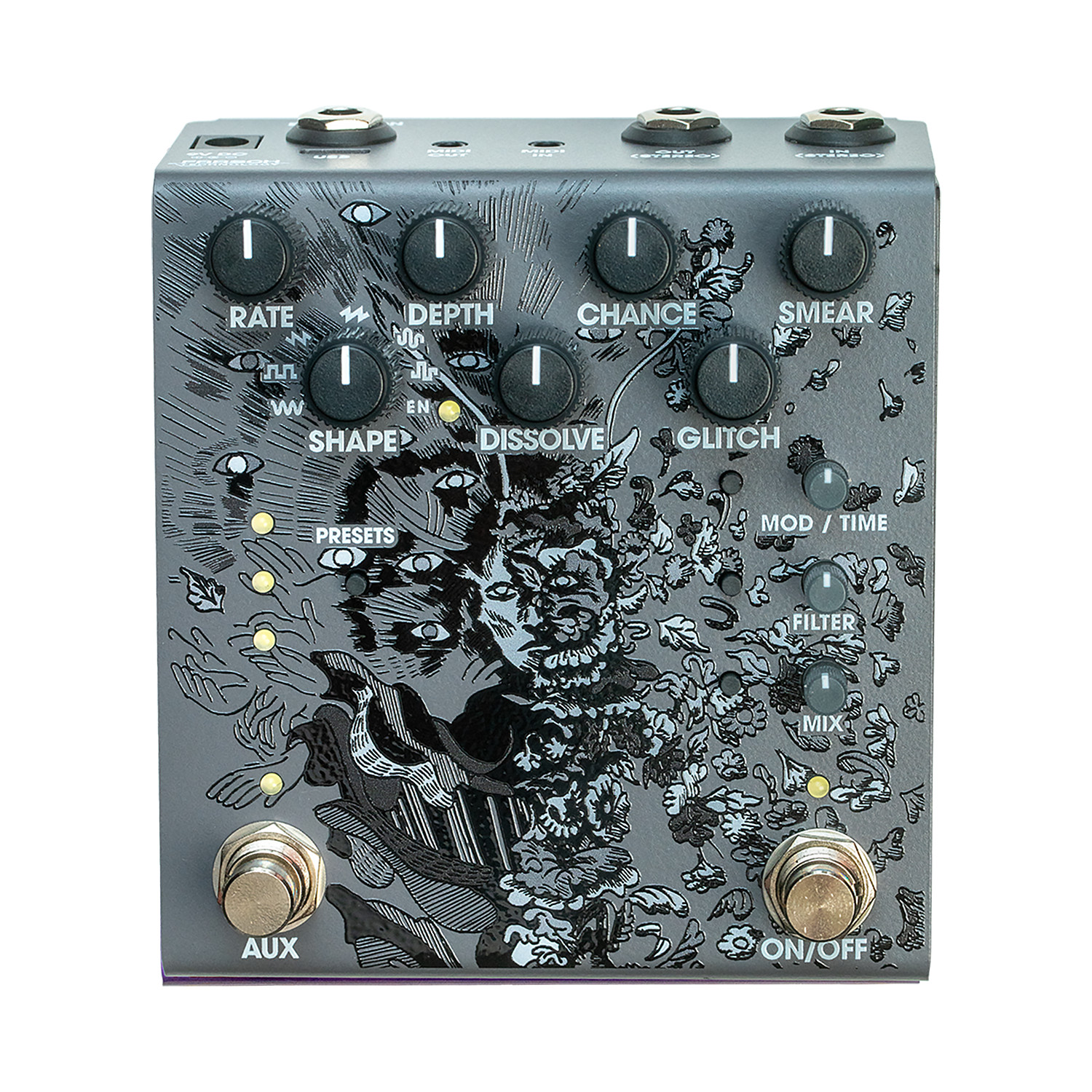 Old Blood Noise Endeavors Parting Glitch Delay Pedal - Black
