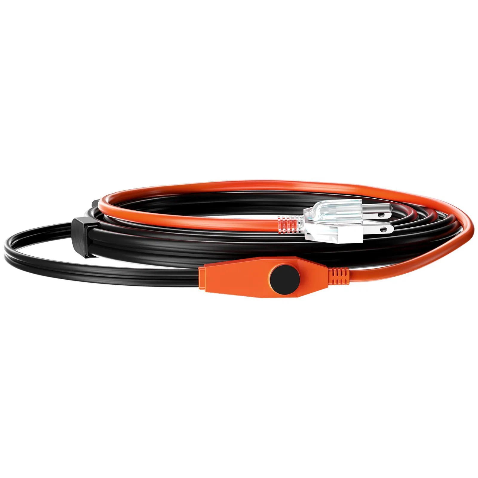 Pipe Heating Cable, 6FT 7W/FT Heat Tape for Pipes with Built-in Thermostat, Wate