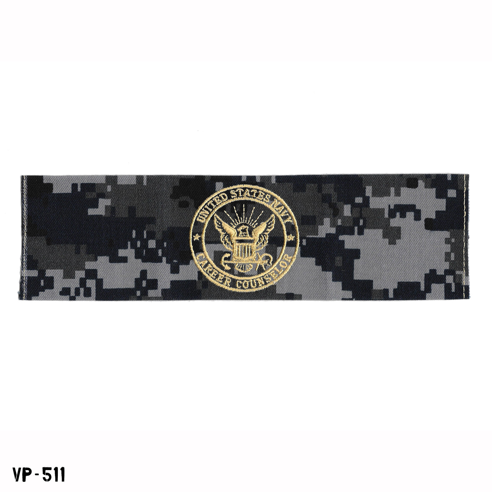 Career Counselor ~ US Navy NWU Blue Digital Camo Badge Patch ~ Vanguard ~ NEW