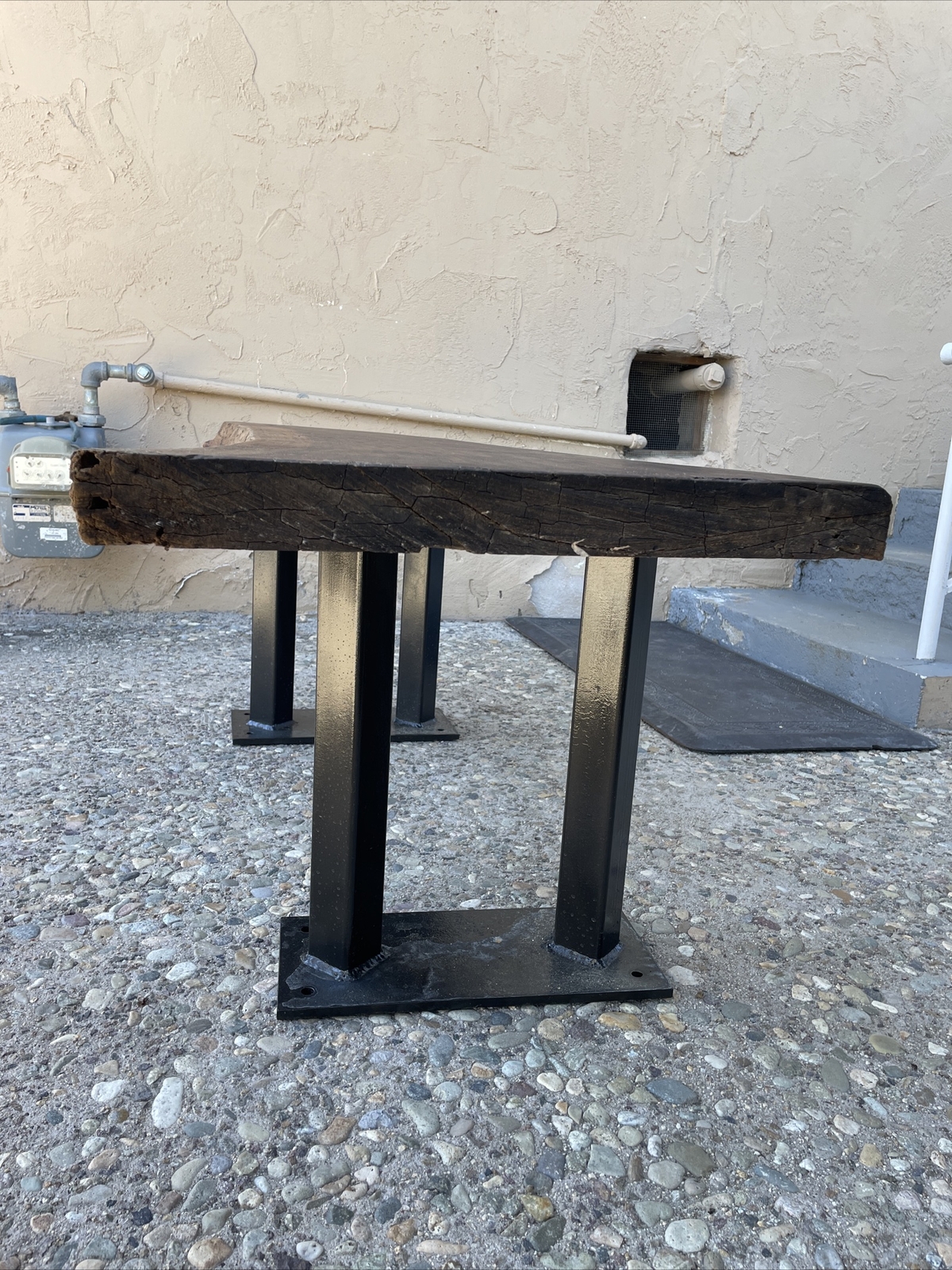 Handmade Walnut Bench