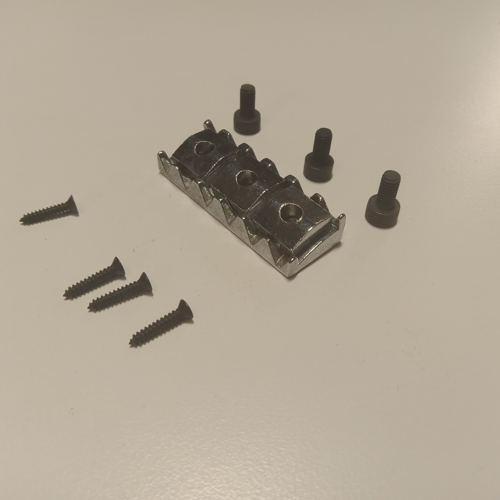 Chrome 43mm Locking Nut Fits Peavey Detonator & Some Axcel Models Replacement