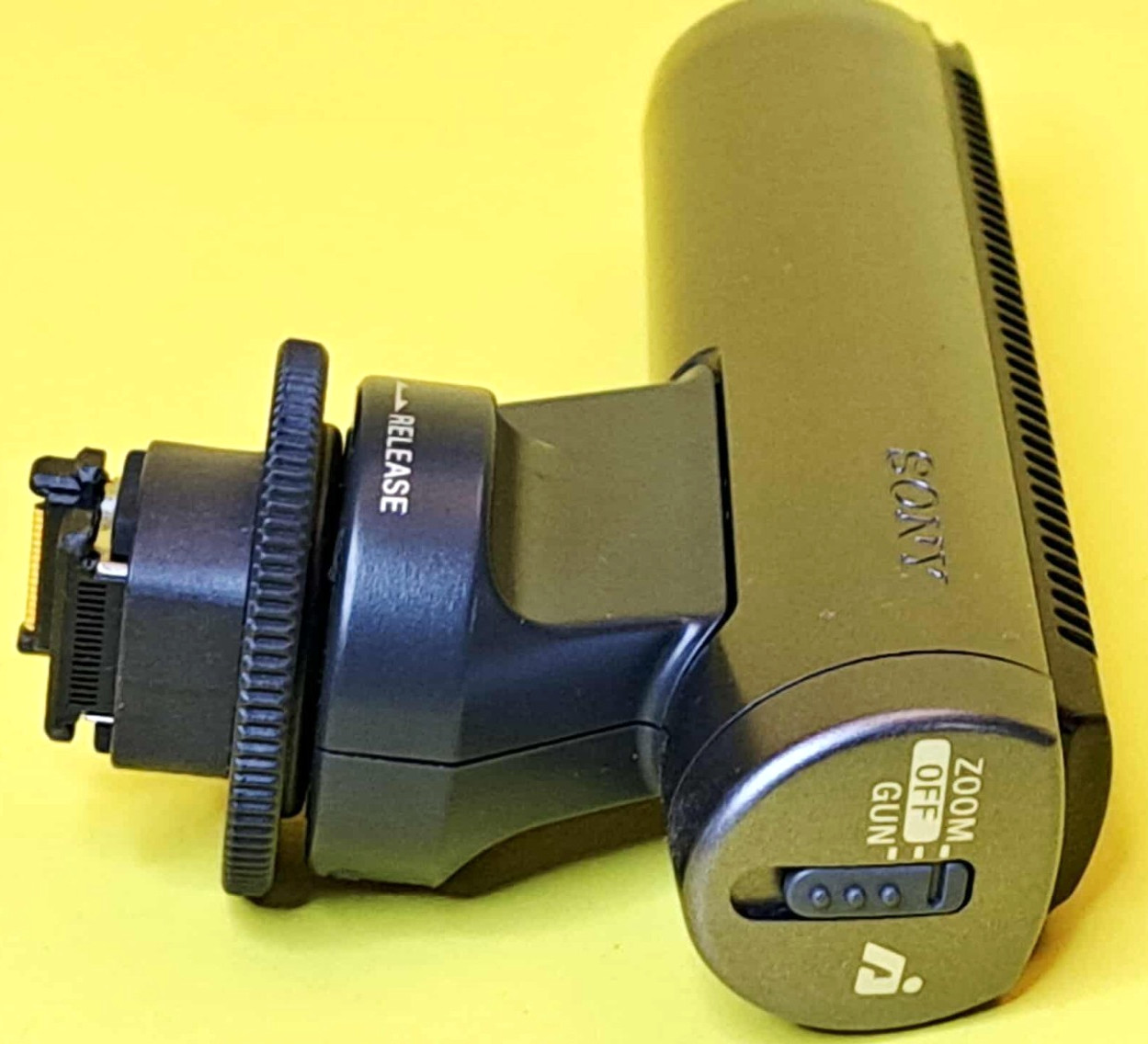 🔥SONY ECM-HGZ1 SHOTGUN ZOOM MICROPHONE FOR HANDYCAM CAMCORDERS WIRED & HANDHELD