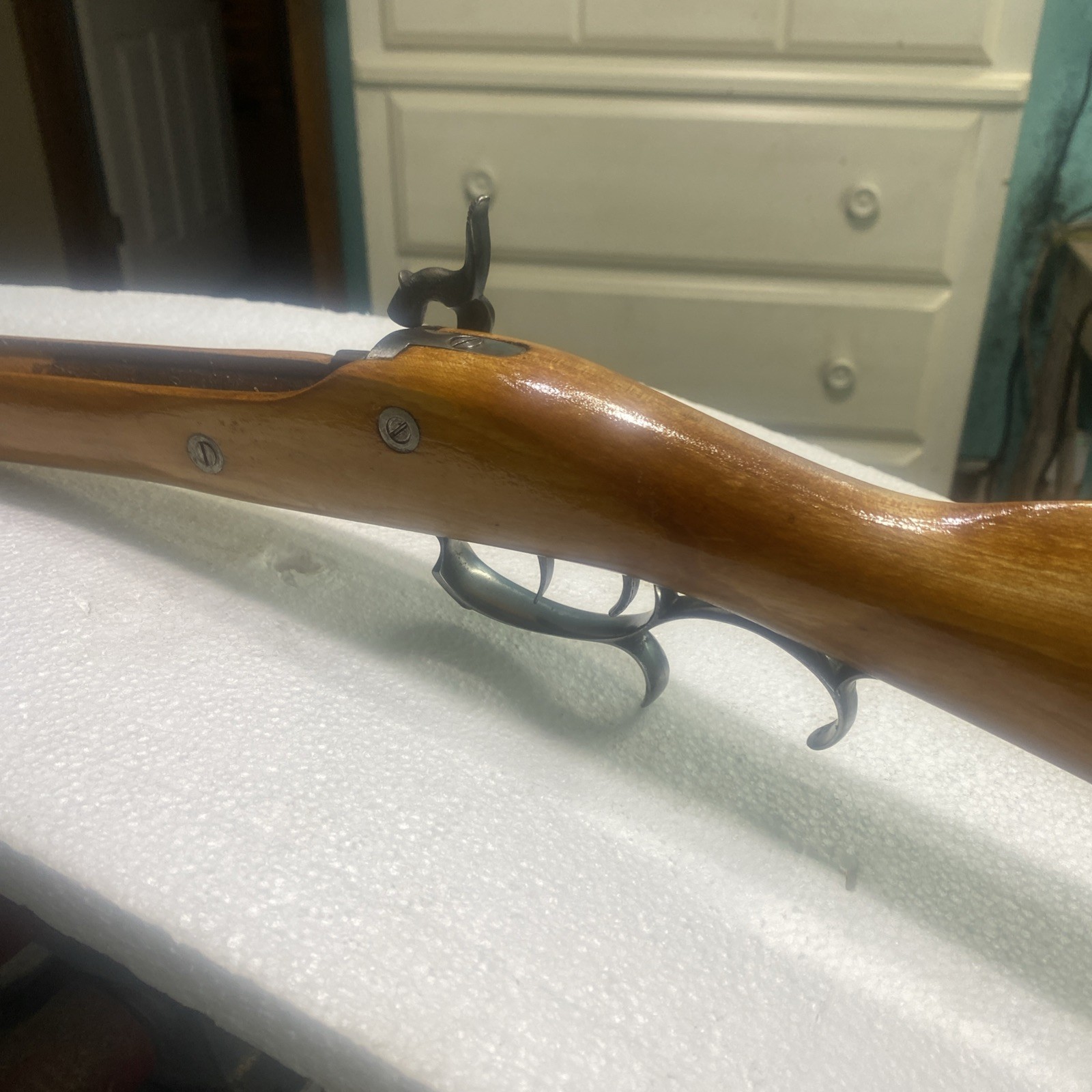 CVA Mountain Rifle Muzzleloader Stock, 15/16” Complete w/ Hickory Ramrod.Unfire.