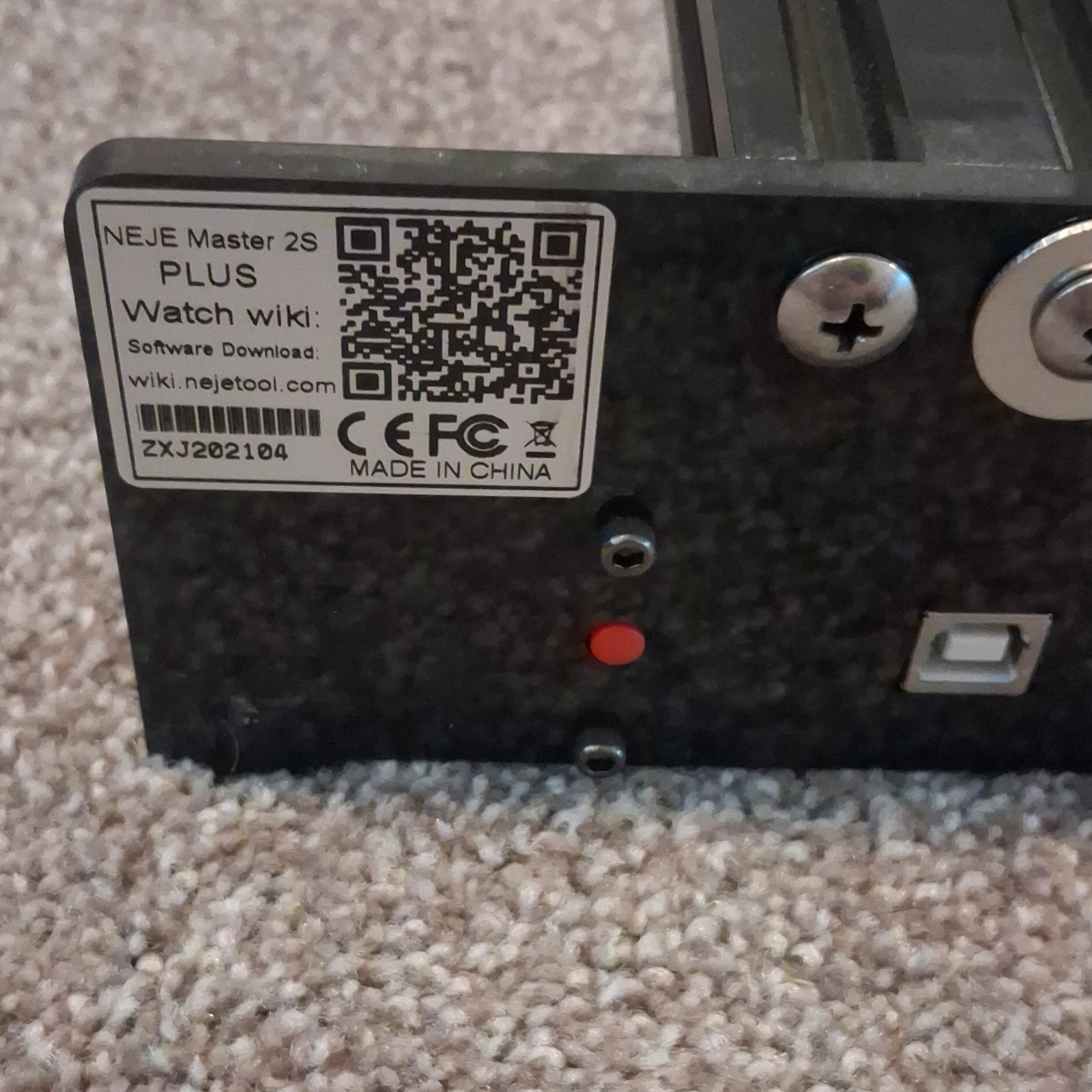 Neje Master 2S Plus Laser Engraving Machine 30W Computerized ZXJ202104