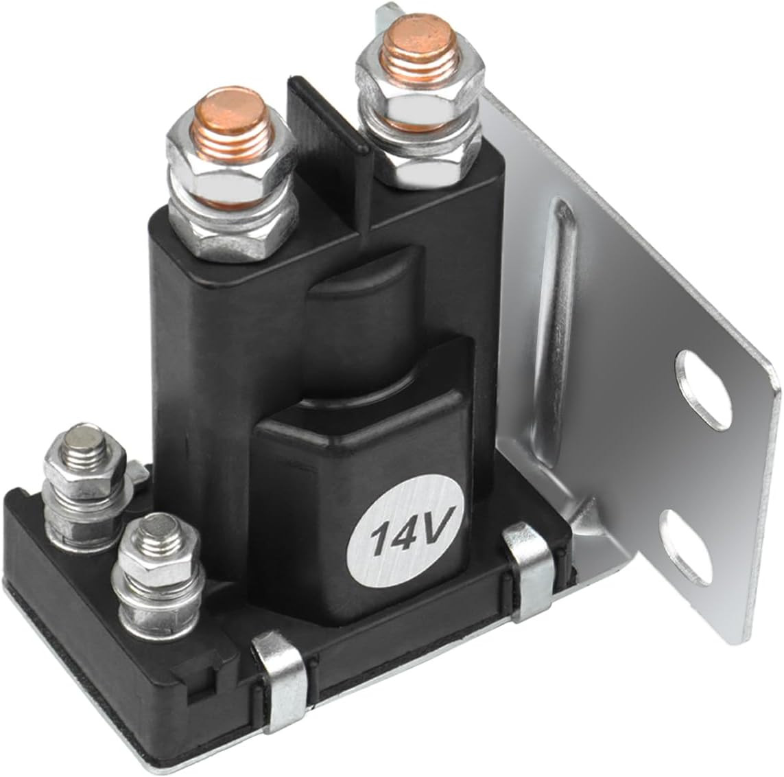 14V Golf Cart Solenoid Compatible EZGO TXT Gas Golf Cart 1994-Up 4 Terminal New