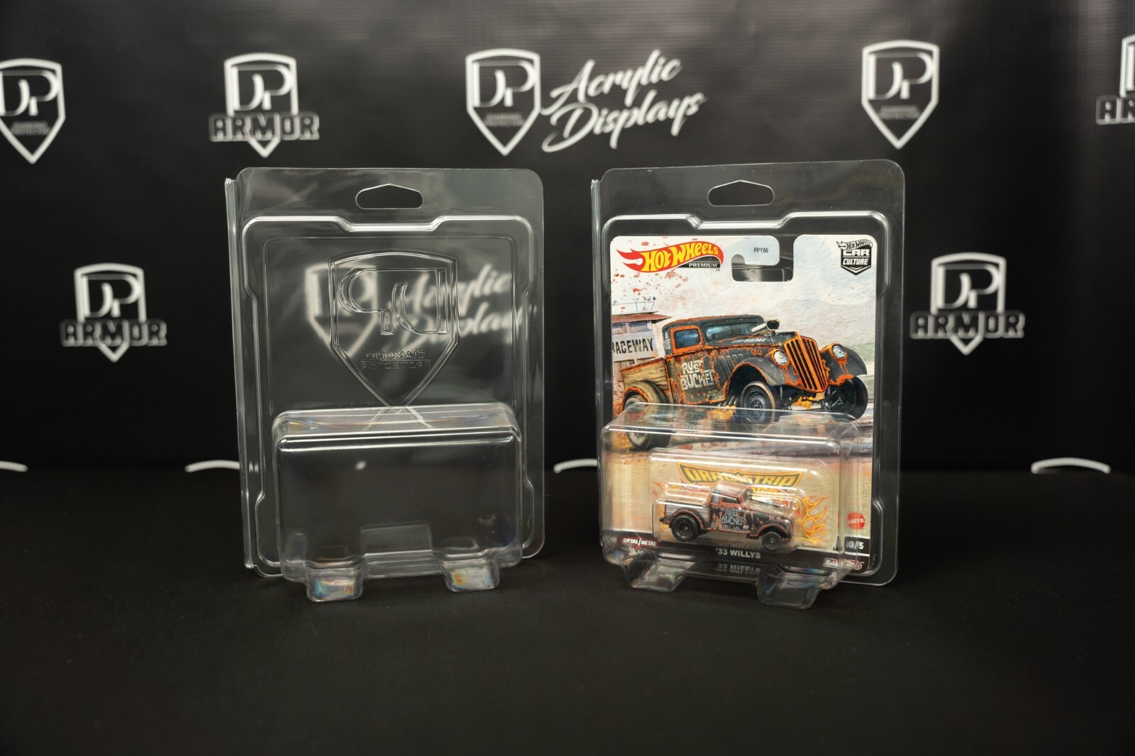 Diamond Protector 10 Pack Premium Diecast Case for Hot Wheels