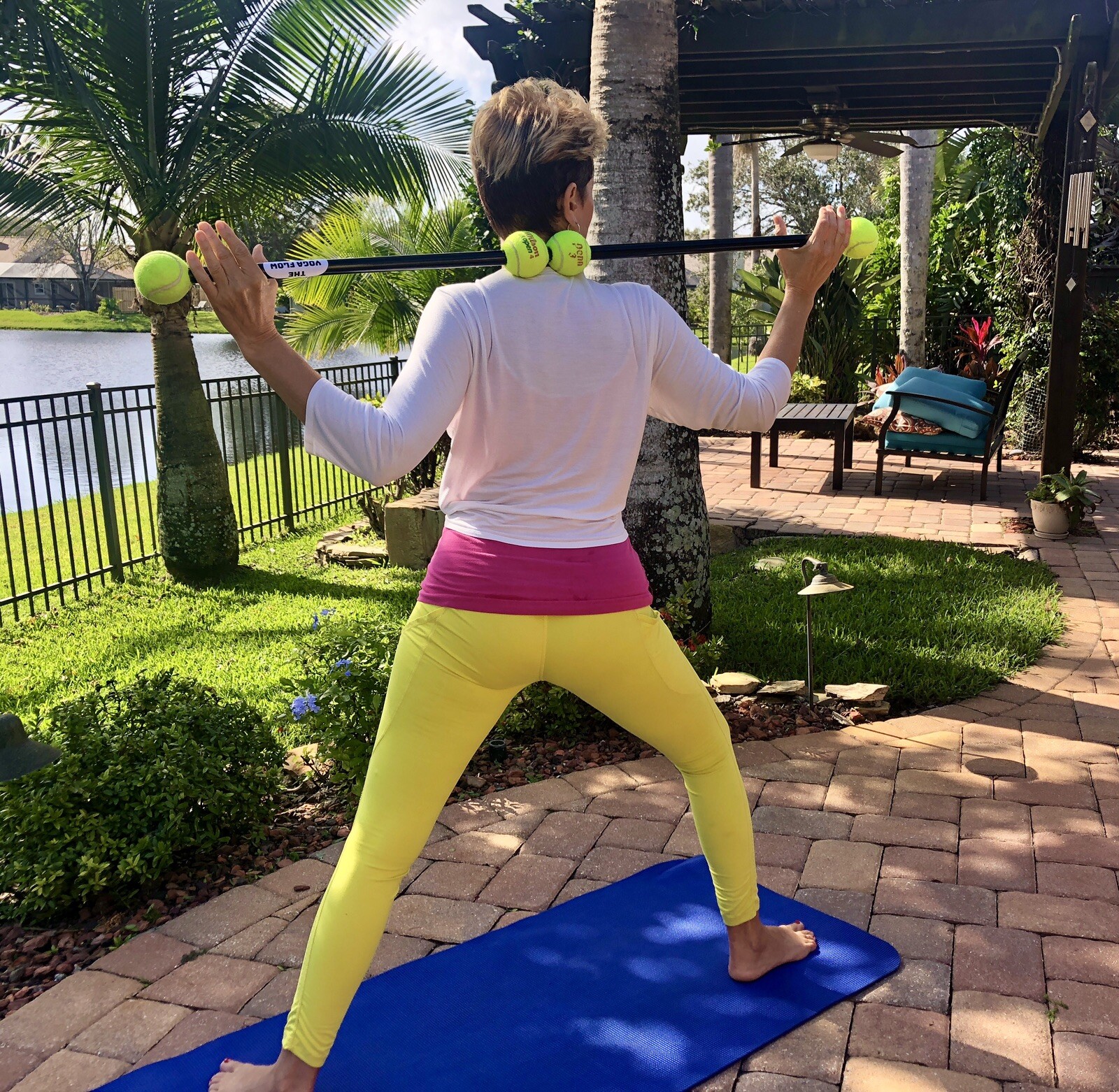 Yoga Flow Exercise Stick