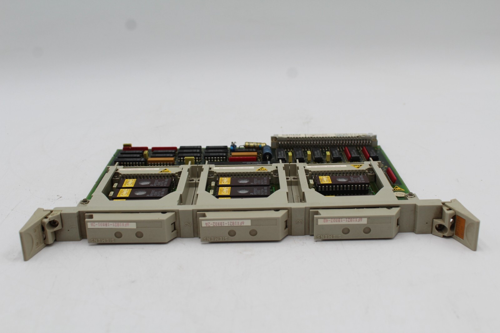 Siemens 6FX1128-1BA00 Memory Board W/ Daughter Boards