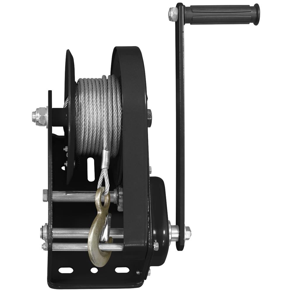 Sealey Geared Hand Winch with Brake and Cable 1130kg