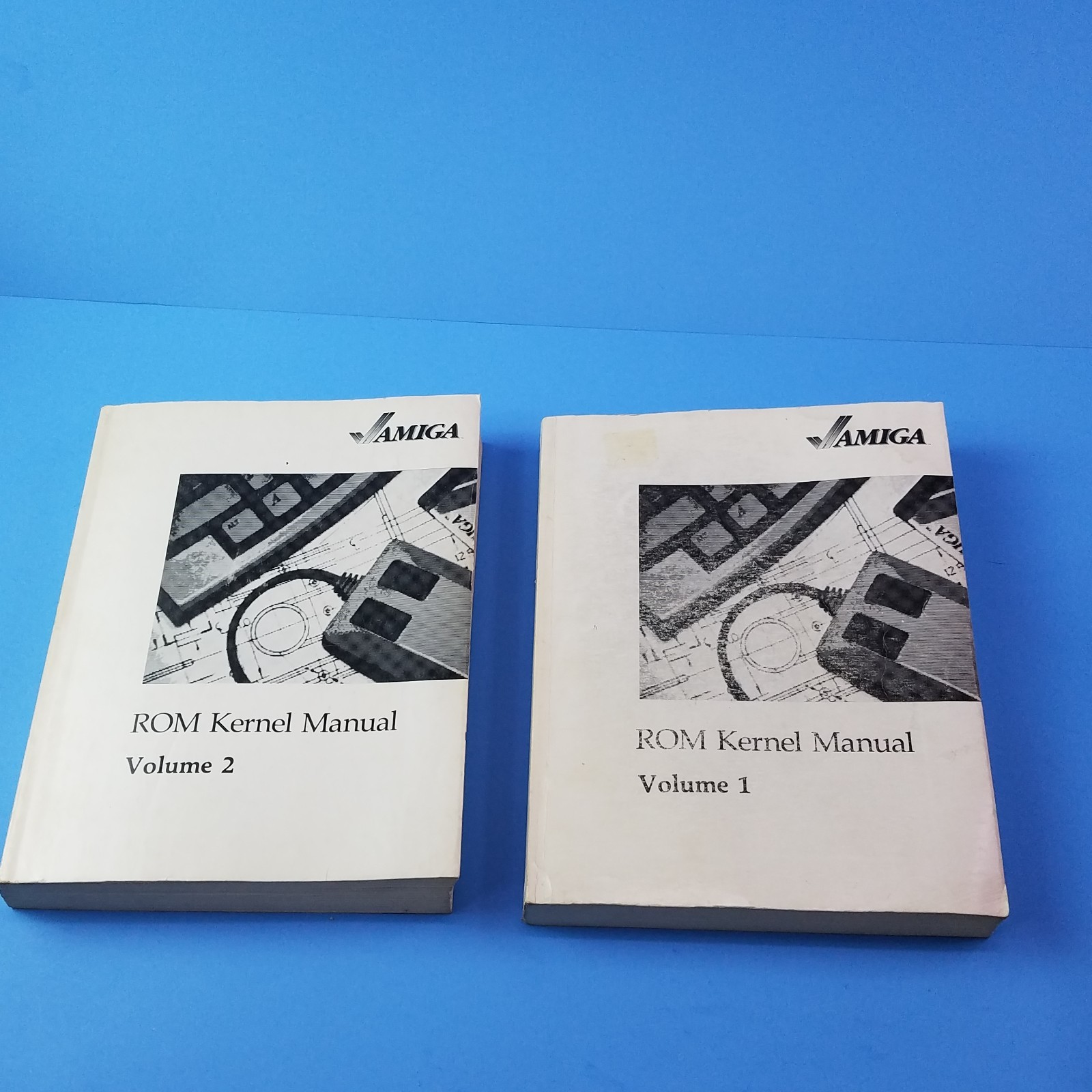 Volume one and volume two ROM Kernel Manual For the Commodore Amiga computers