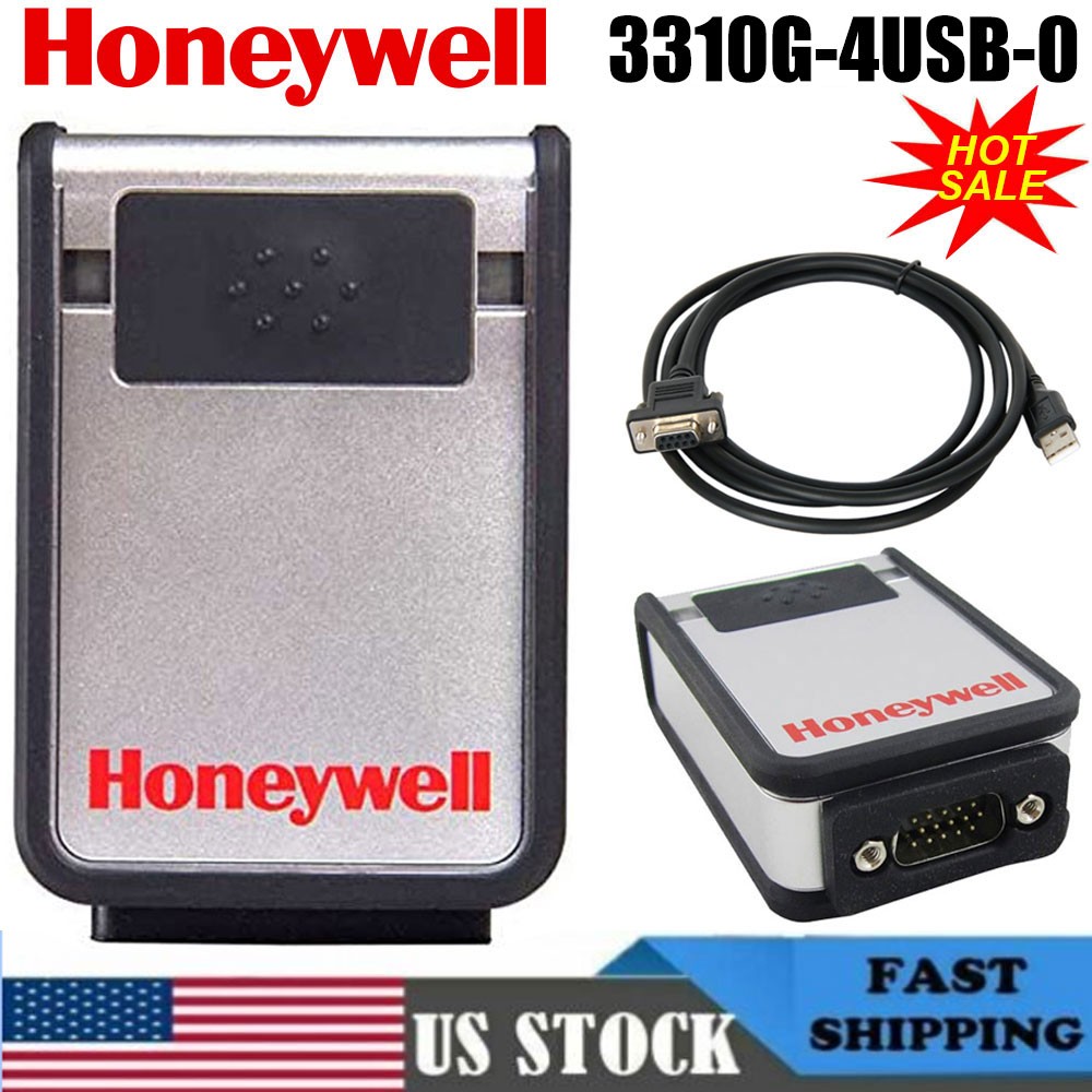 Honeywell Vuquest 3310G Hands-Free 1D 2D Barcode Scanner USB Kit 3310G-4USB-0 US