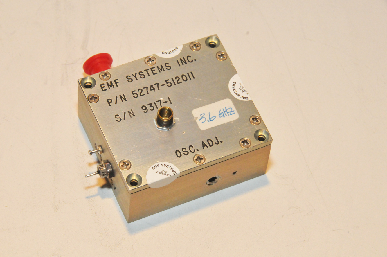 EMF Systems 3.6GHz Oscillator P/N 52747-512011