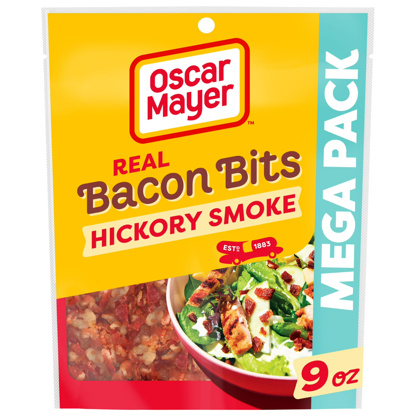 Oscar Mayer Real Bacon Bits Mega Pack, 9 Oz Bag, 2-2.5 Cups