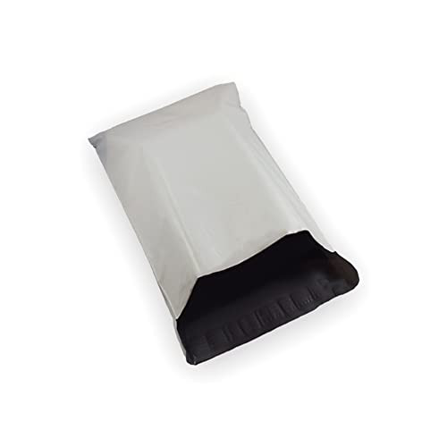 15  19 x 24 White Poly Mailers Size #8 Self Sealing Bulk Packaging Materials