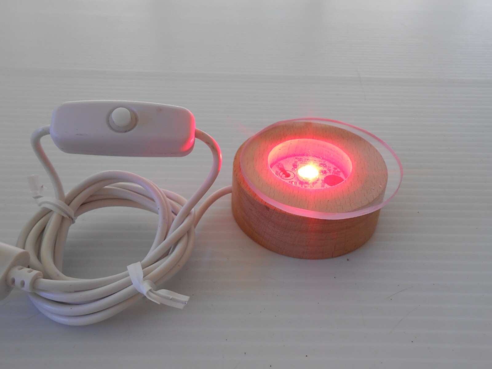 Color Changing L E D Glow Base T-1062