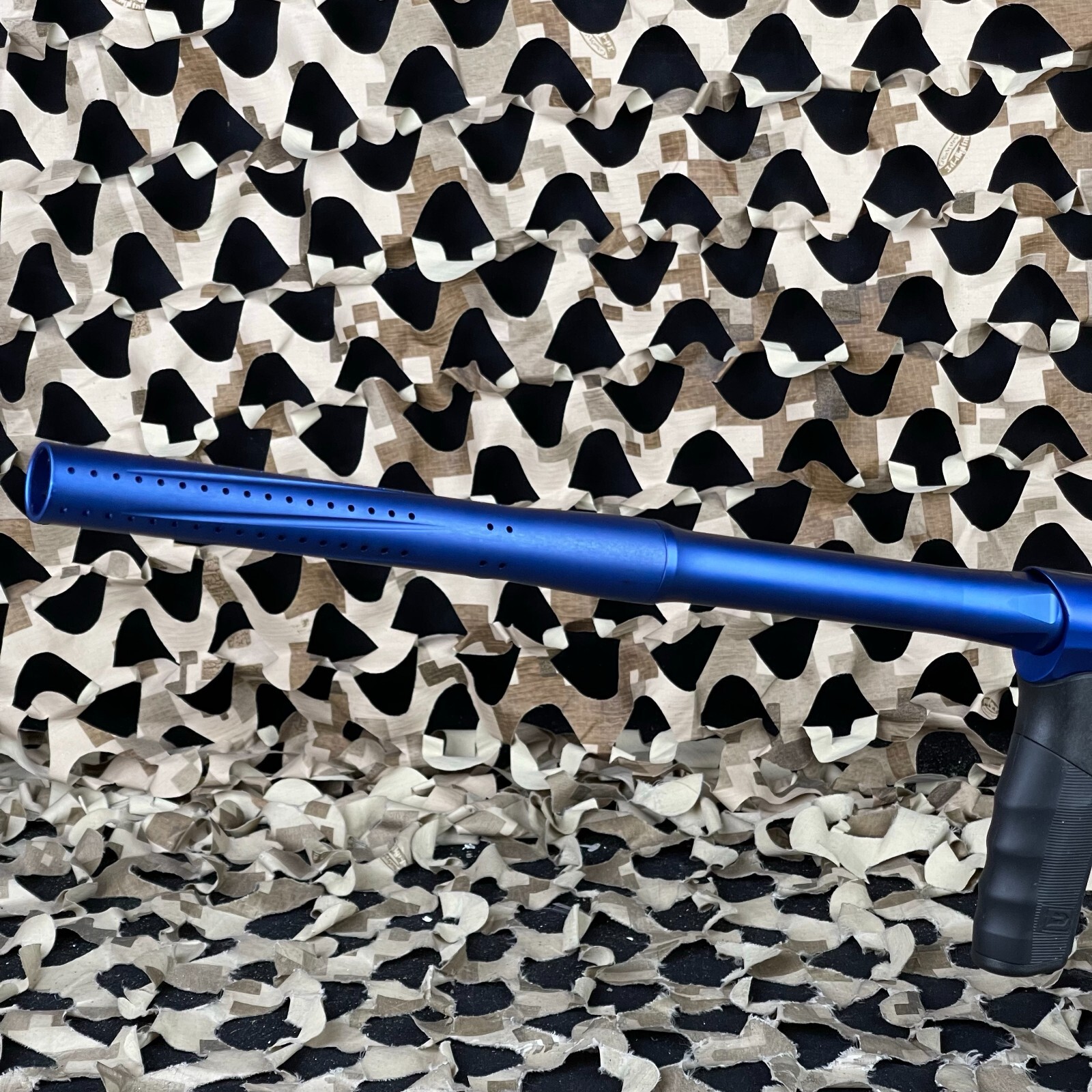 NEW Push Propel Mechanical Paintball Gun - Blue