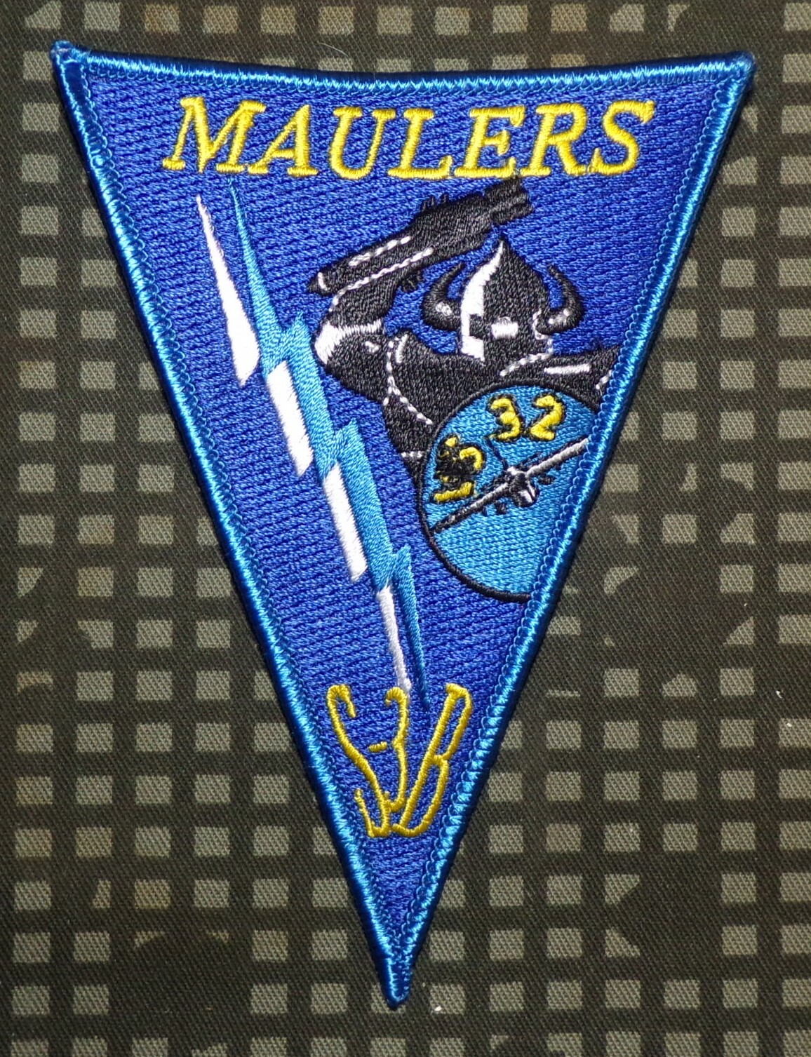US Navy VS-32 Composite Squadron Thirty-Two Maulers Patch