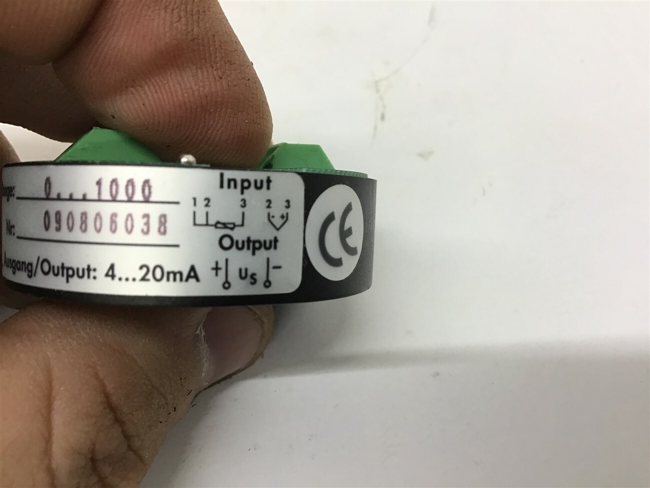 Rossel Messtechnik KAT-TK Type K 12-28 VDC Temperature Transmitter