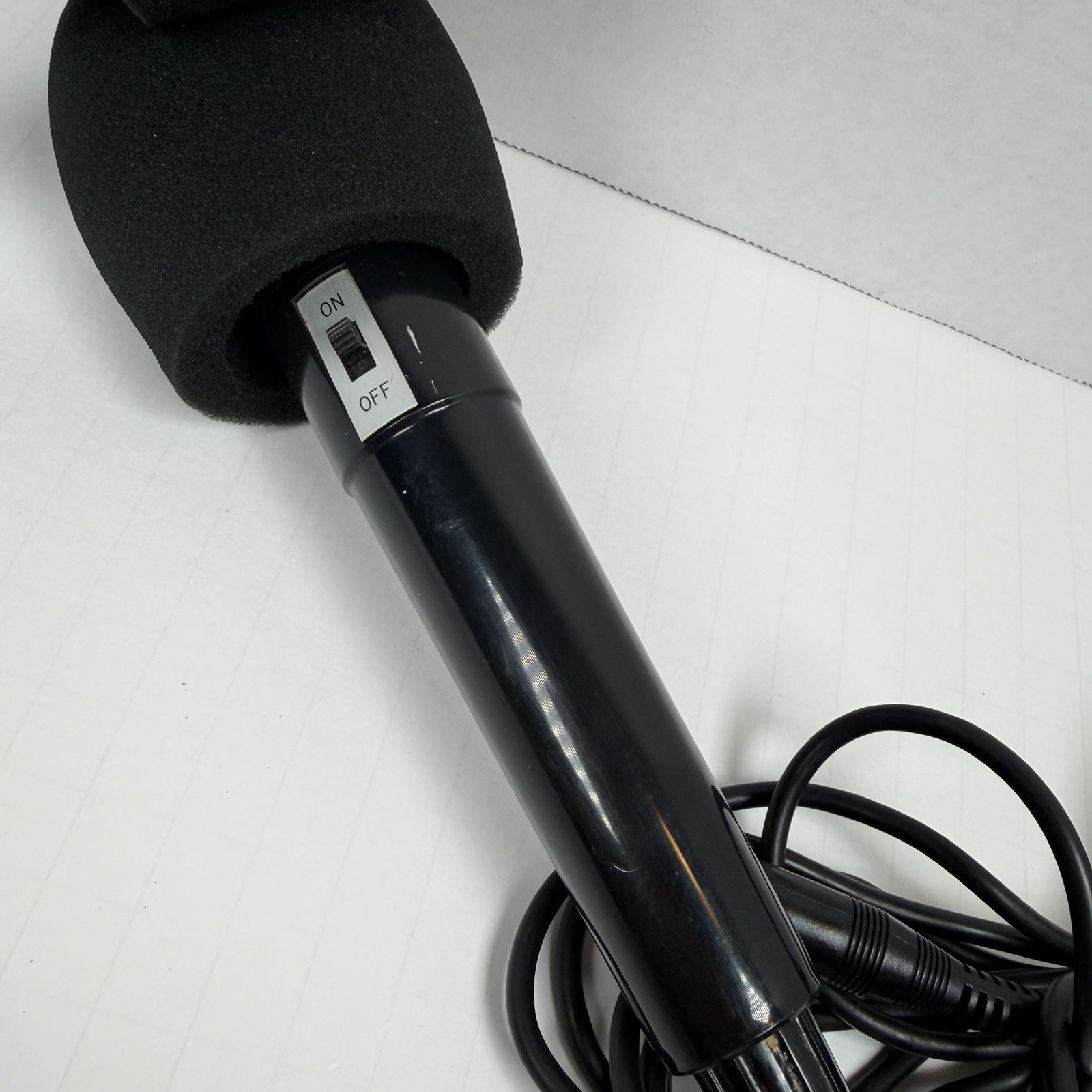 Two Wired Microphones For Karaoke Or Public Speaking