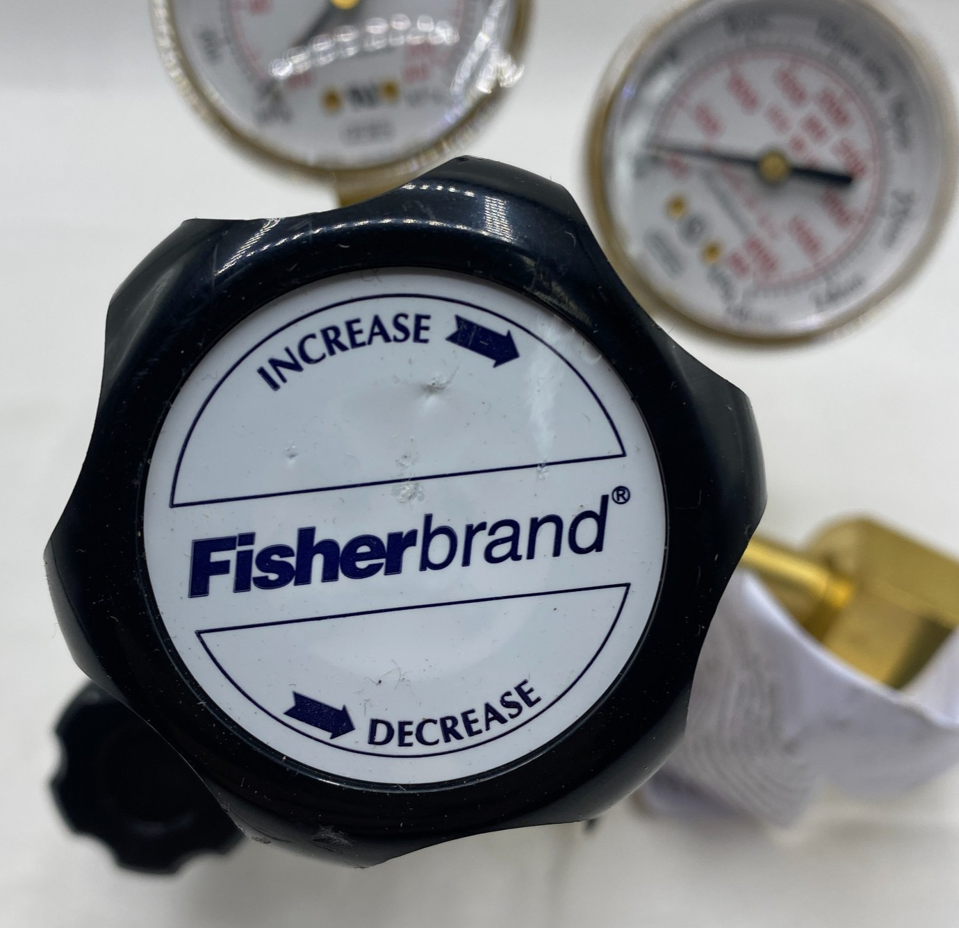 Fisherbrand Compressed Gas Regulator Model 10575145 with Max Inlet 3000 PSIG