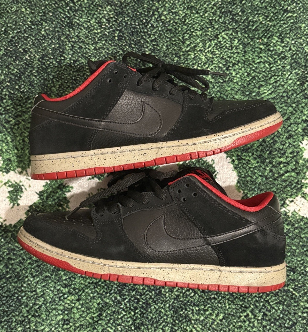 Size 8.5 - Nike SB Dunk Low Black Cement 2015