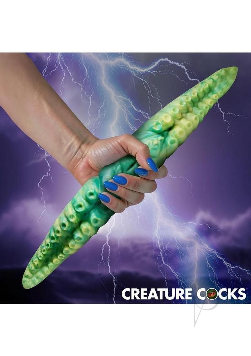 Creature Cock Dual Kraken Double Ended Dildo Fantasy Sex Toys Silicone Textured