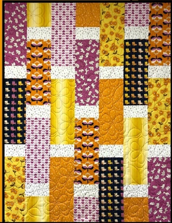 Augustina Quilt Pattern- A Fat Quarter Quilt