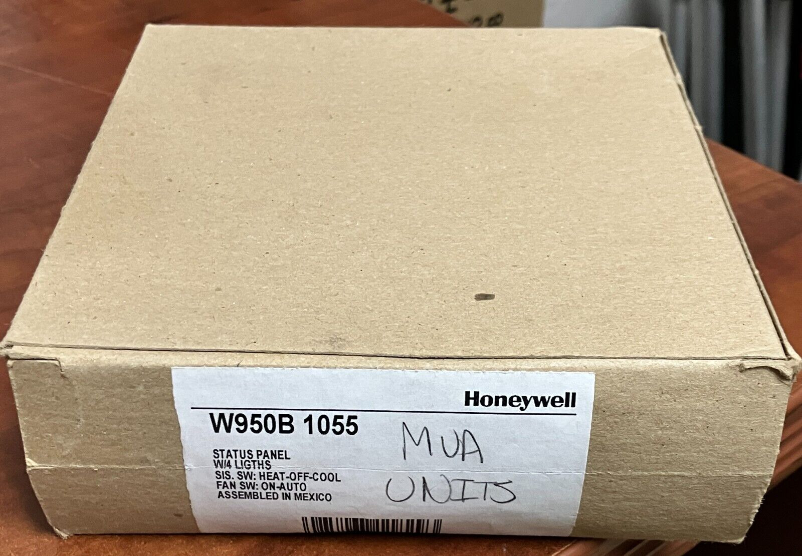 HONEYWELL W950B 1055 | STATUS PANEL