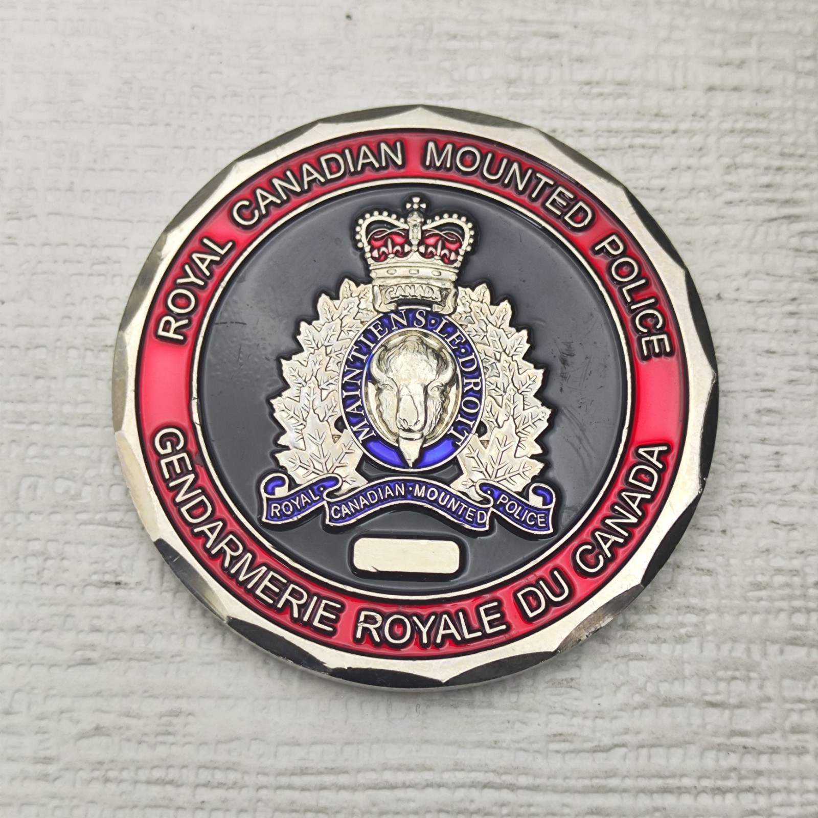 Royal Canadian Mounted Police Division O Criminal Operations Officer Coin