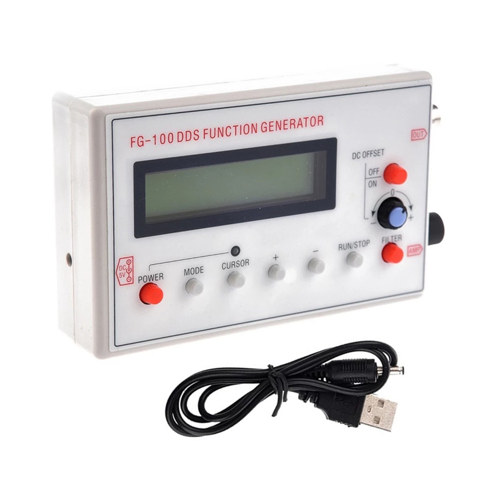 Signal Generator Module DC3.5-10V DDS Function Signal Generator 1- 500KHz h
