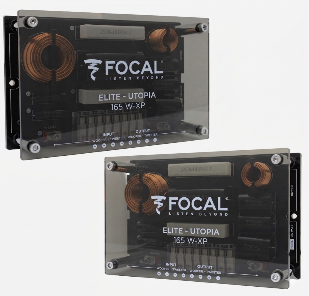 FOCAL XO/165W-XP ELITE UTOPIA CAR AUDIO 2-WAY CROSSOVERS FOR MIDS & TWEETERS NEW