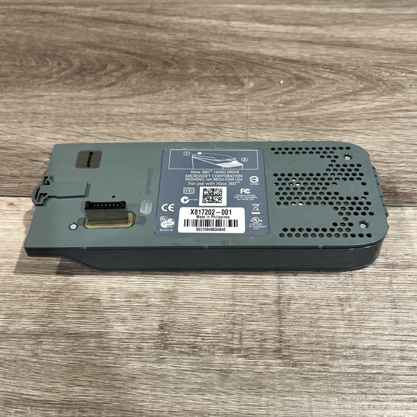 Microsoft XBOX 360 60GB - External Hard Drive - X817202-001