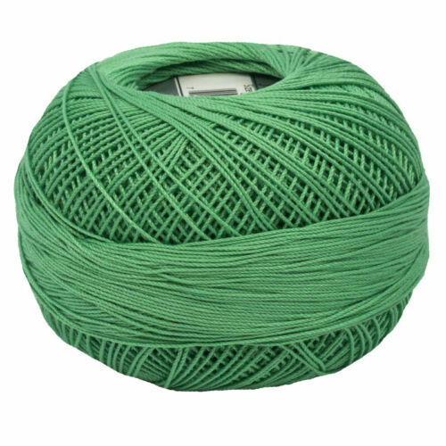 Lizbeth Egyptian Cotton Crochet Thread Size 80 Color 714 Seacrest Green