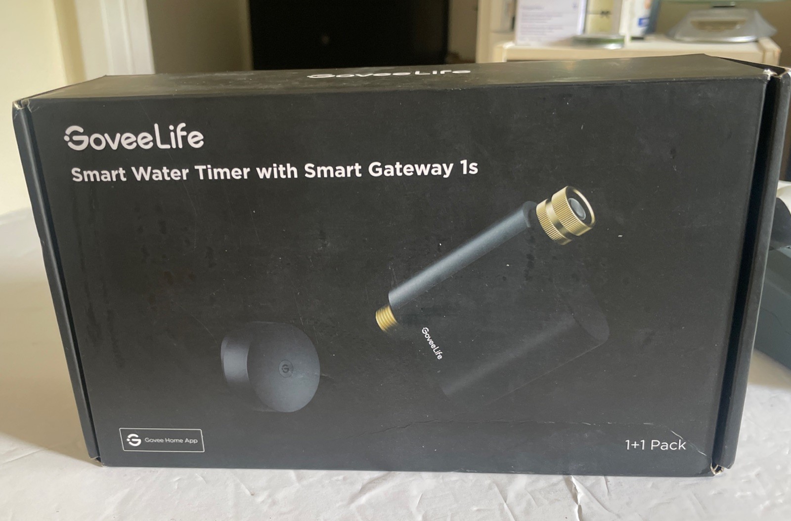 Goveelife H5901 Smart Wifi Sprinkler Timer with Gateway, 1 Water Outlet | 1640Ft